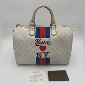 Gucci Boston bag i love NY 🍎